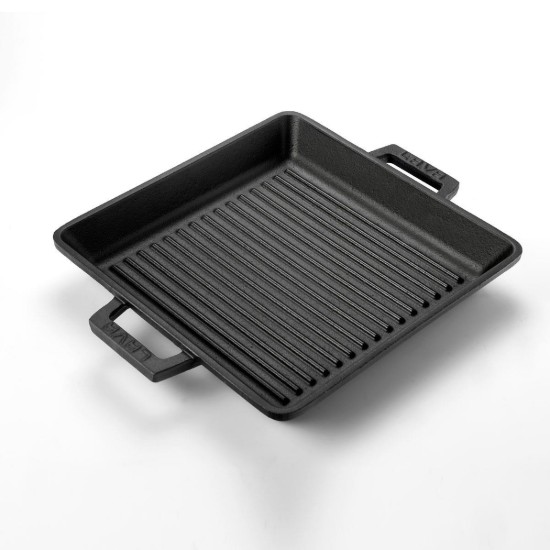 Lava grill tepsi, méretei 26 x 26 cm