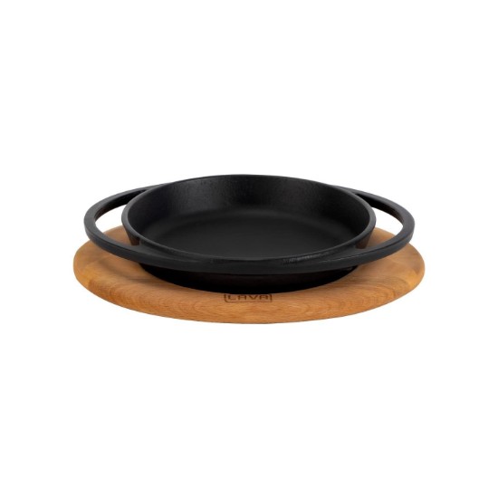 Lava tepsi alátéttel, 12 cm