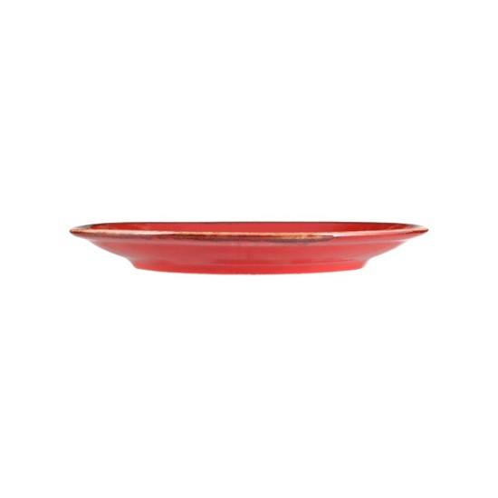 Porland - 24 cm-es piros Alumilite Seasons tányér