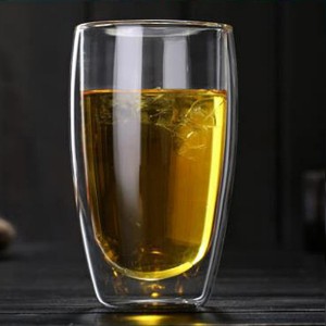 Zokura - 2 db Üveg pohár, dupla falú, 450ml