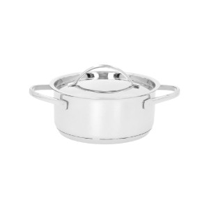 Mini serpenyő fedővel, rozsdamentes acél, 12cm/0,6L, "Mini 3" - Demeyere