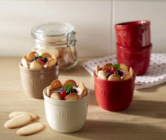 Emile Henry - Ramekin kerámia tál, 8,5cm, Burgundy 