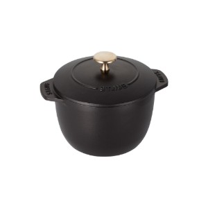 Staub Cocotte edény rizsnek 16 cm/1,75 l, Fekete