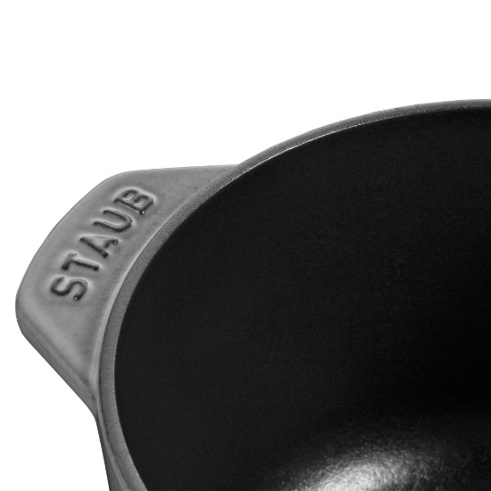 Staub - Cocotte edény rizsnek, öntöttvas, 16cm/1,75L, Graphite Grey 