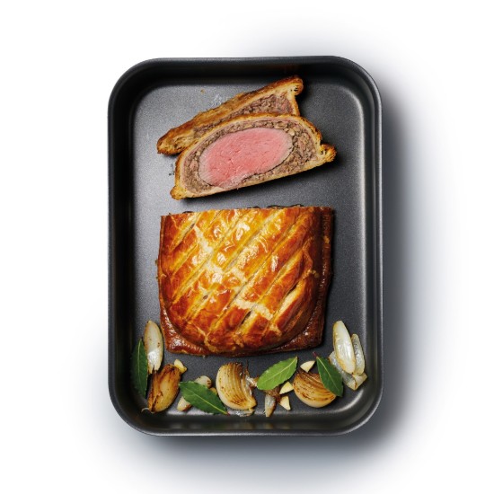 Tapadásmentes tepsi, eloxált alumínium, 42 x 32 cm, "Master Class" - Kitchen Craft