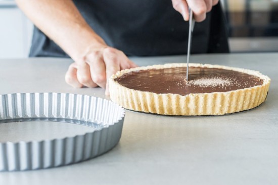 Kitchen Craft -  24,5 cm átmérőjű lepény sütő- acél tepsi