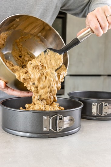 Kitchen Craft 2 db kerek tortasütő tepsi készlet, acél