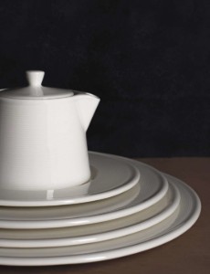 Porland - Ovális salátástál, porcelán, 15 x 9 cm, "Alumilite Line"