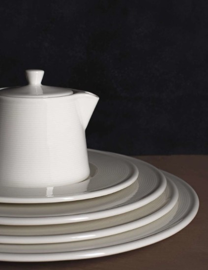 Porland - Ovális salátástál, porcelán, 15 x 9 cm, "Alumilite Line"