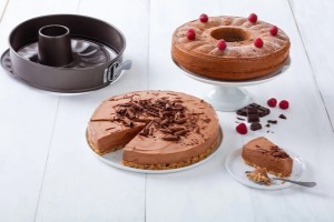 Kivehető kerek tepsi, 26cm, "Asimetria", szénacél - Pyrex