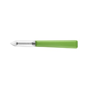 Gyümölcs- és zöldséghámozó N°315, rozsdamentes acél, 6 cm, "Les Essentiels", Green - Opinel 