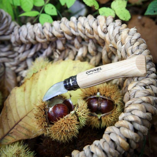 Zsebkés N°07, rozsdamentes acél, 4cm, "Nomad Cooking" - Opinel