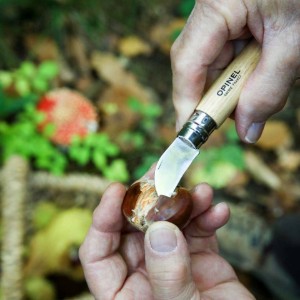 Zsebkés N°07, rozsdamentes acél, 4cm, "Nomad Cooking" - Opinel