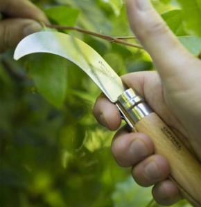 Kertészeti kés N°10, rozsdamentes acél, 10cm - Opinel