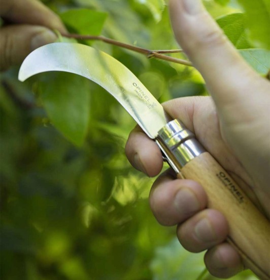 Kertészeti kés N°10, rozsdamentes acél, 10cm - Opinel