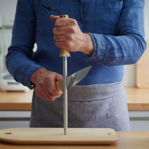 Gyémánt bevonatú élezőszerszám késekhez, 25 cm - Opinel