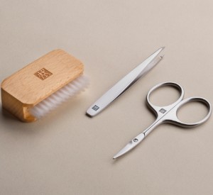 Gyerek manikűr szett, 3 db, bőr pénztárca, elefánt mintás - Zwilling PREMIUM
