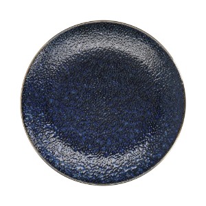 Lapos porcelántányér, 27 cm, "Satori", Indigókék - Mikasa