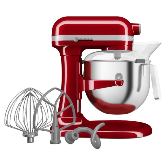 Tálemelős állványkeverő, 6,6 l, HEAVY DUTY, Empire Red - KitchenAid