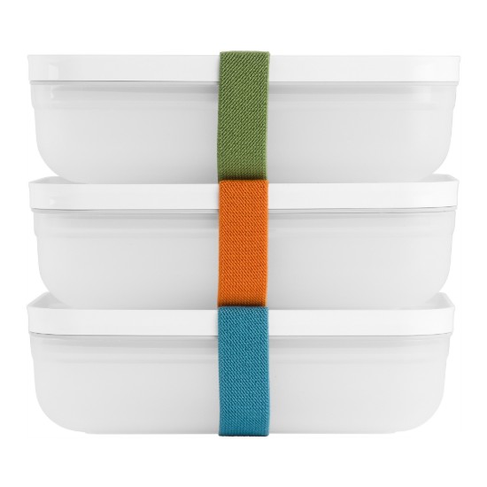 3 részes vákuumzáras ebéddoboz készlet, műanyag, "FRESH & SAVE" - Zwilling