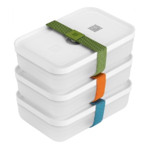 3 részes vákuumzáras ebéddoboz készlet, műanyag, "FRESH & SAVE" - Zwilling
