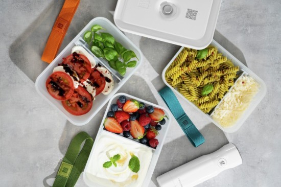 3 részes vákuumzáras ebéddoboz készlet, műanyag, "FRESH & SAVE" - Zwilling