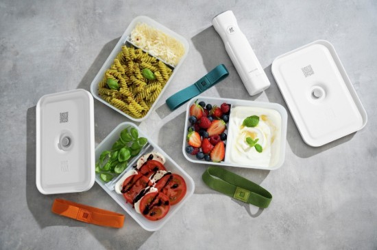 3 részes vákuumzáras ebéddoboz készlet, műanyag, "FRESH & SAVE" - Zwilling