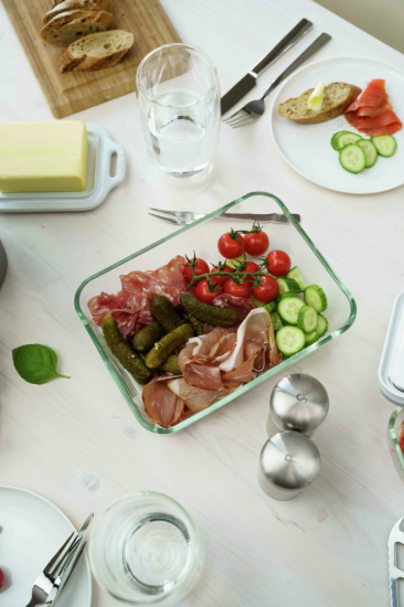 Élelmiszertartály, üvegből, 2L, "FRESH & SAVE" La Mer - Zwilling