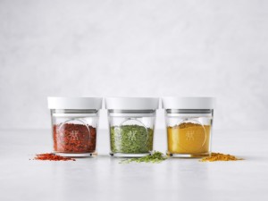3 db fűszertartó készlet, műanyag, "Cube" - Zwilling