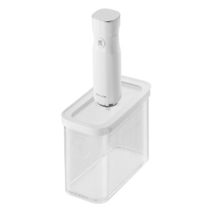 Téglalap alakú ételtartó, műanyag, 21,4 x 10,7 x 15,2 cm, 1,8 l, "Cube" - Zwilling