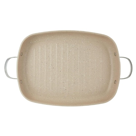 Tapadásmentes grillserpenyő, 25 × 35 cm / 3,2 L, "Granita" - Korkmaz