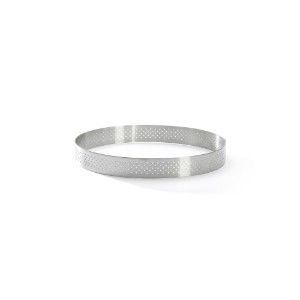 Perforált tortaforma, rozsdamentes acél, 15,5 cm - de Buyer