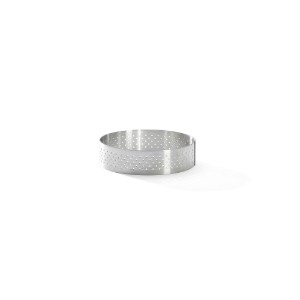 Perforált  torta forma, rozsdamentes acél, 8,5 cm - de Buyer