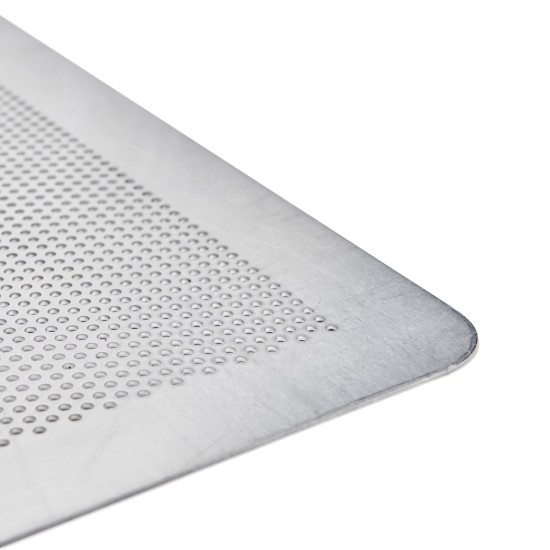 de Buyer - 40 x 30 cm - es átlyukasztott alumínium sütő tálca