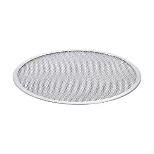 Perforált tepsi pizzához, alumínium, 28 cm - de Buyer