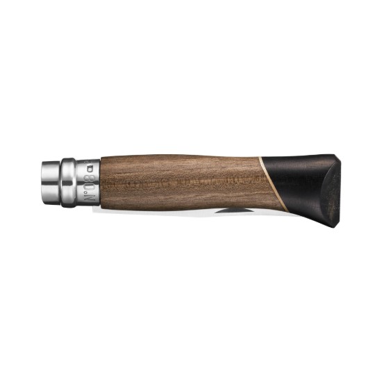 N°08 zsebkés, rozsdamentes acél, 8,5 cm, "Tradition Luxe", Atelier - Opinel