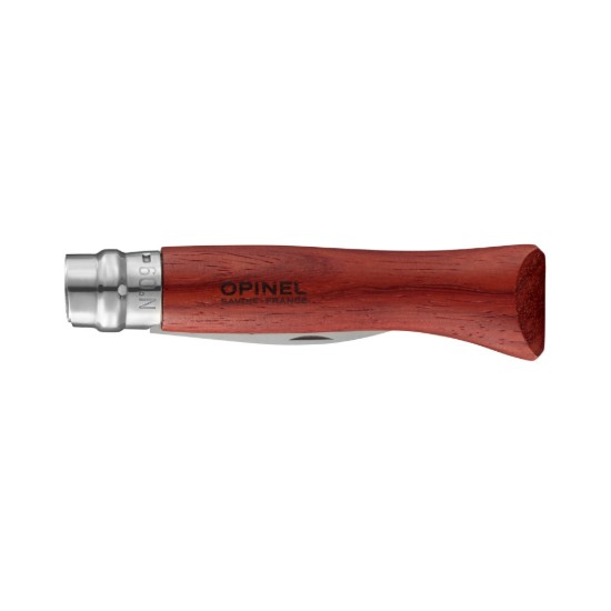 Osztriga kés N°09, rozsdamentes acél, 6,5 cm, "Nomad Cooking", Padouk - Opinel