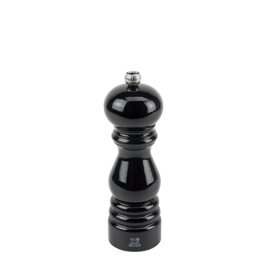 Peugeot borsőrlő  18 cm, "Paris Classic", Black Lacquered