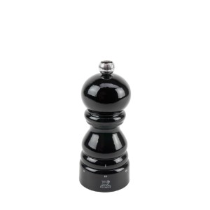 Peugeot "Paris Classic"borsőrlő, 12 cm, Black Lacquer 