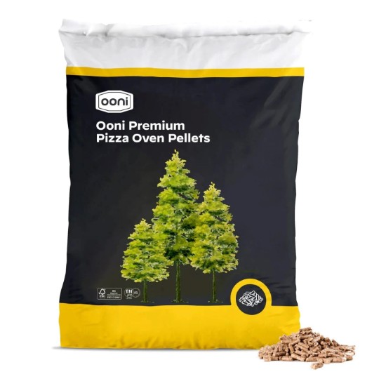 Prémium tölgy pellet, 10 kg - Ooni