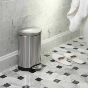 simplehuman pedálos szemetes 6 l, rozsdamentes acél