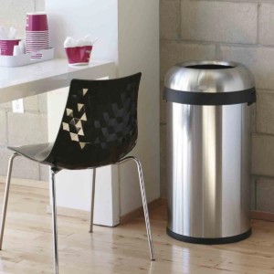 simplehuman szemetes, 80 L, rozsdamentes acél 
