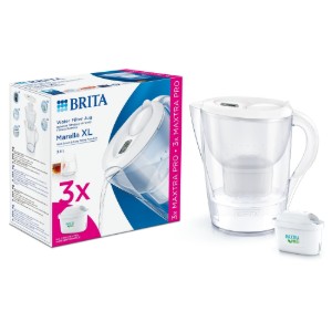 BRITA Marella XL 3,5 literes kezdőcsomag + 3 Maxtra PRO szűrő (fehér)