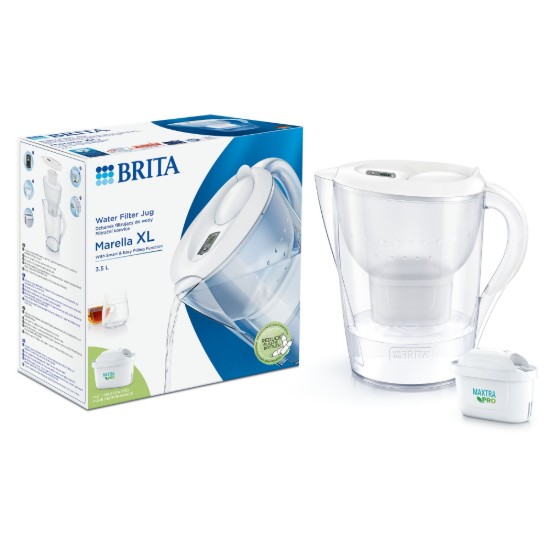 BRITA Marella XL 3,5 L Maxtra PRO (fehér) szűrőkancsó