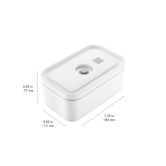 Ebéddoboz, vákuummal, műanyag, 0,85L, "FRESH & SAVE" - Zwilling