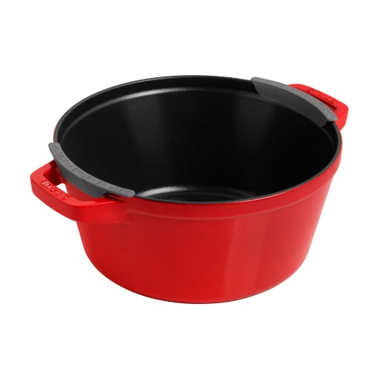 2 db edénykészlet Cocotte, 24cm, öntöttvas, Cherry - Staub