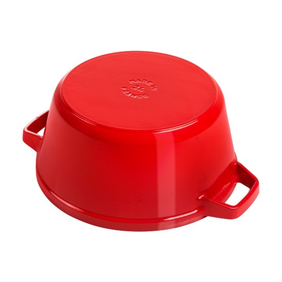 2 db edénykészlet Cocotte, 24cm, öntöttvas, Cherry - Staub
