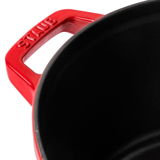 2 db edénykészlet Cocotte, 24cm, öntöttvas, Cherry - Staub