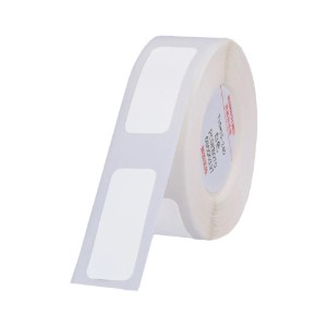 Címkematrica tekercs, 10x25mm, 240 db/tekercs, Fehér - NIIMBOT