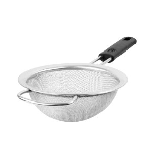 Szűrő, rozsdamentes acél, 15 cm - Zokura